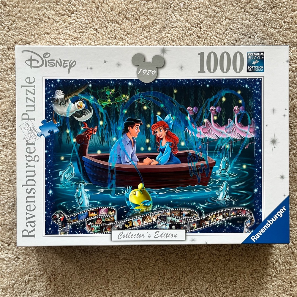 Ravensburger The Little Mermaid Disney Collector's Edition 1000 Piece Puzzle